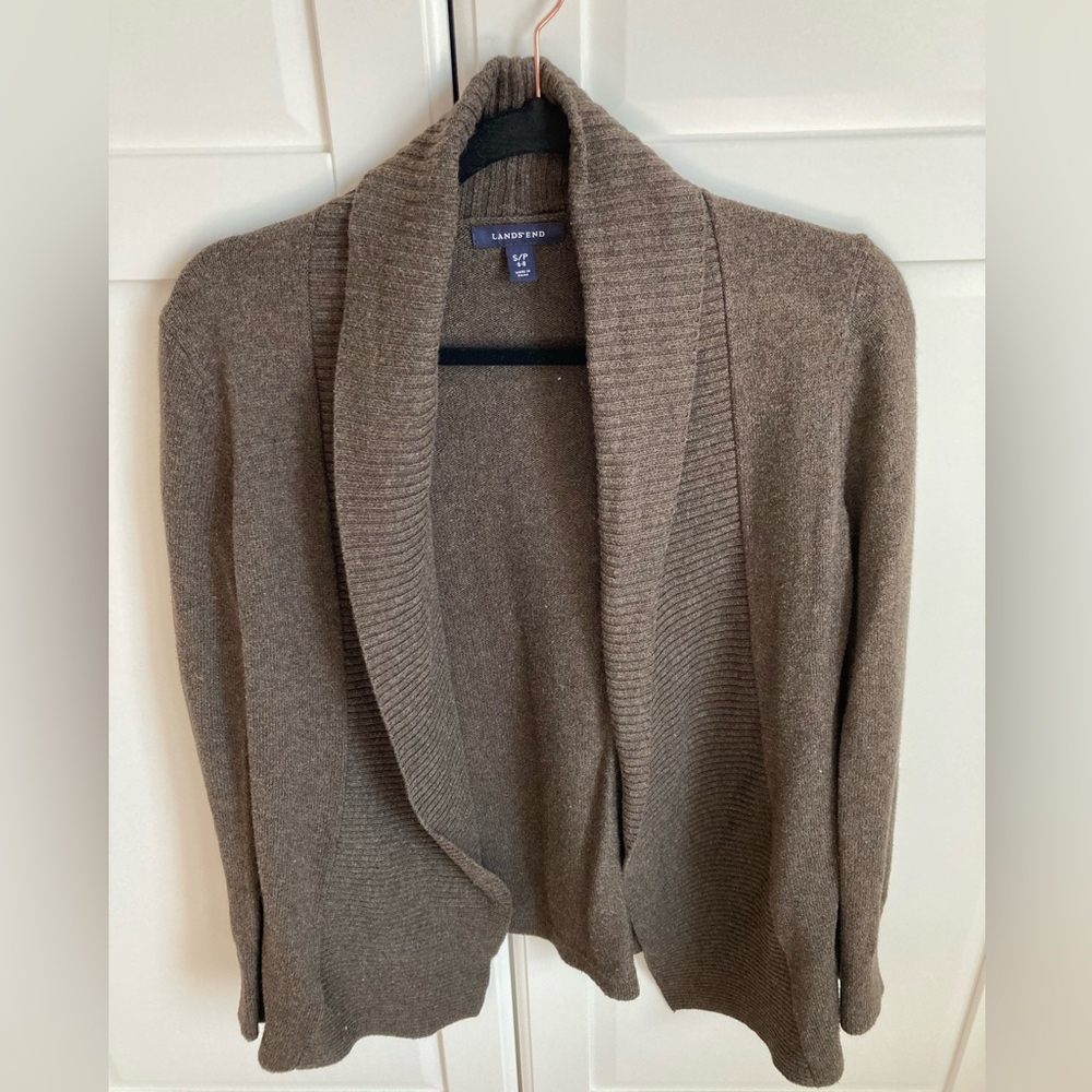 Lands End Sweater Wrap